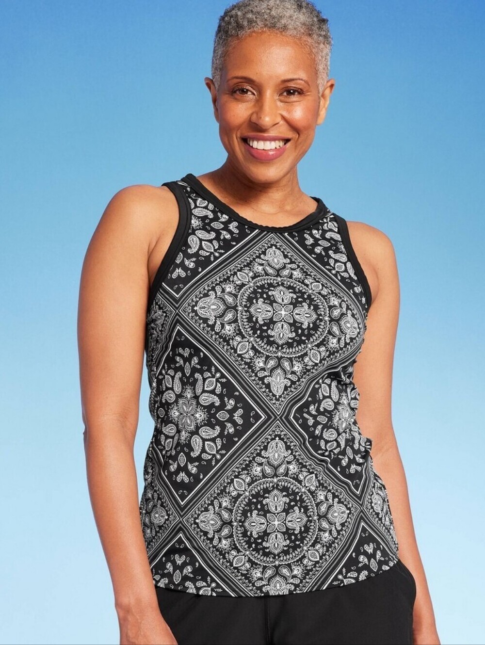 NWT Lands End UPF 50 Activwear Top Or Tankini Sz Medium